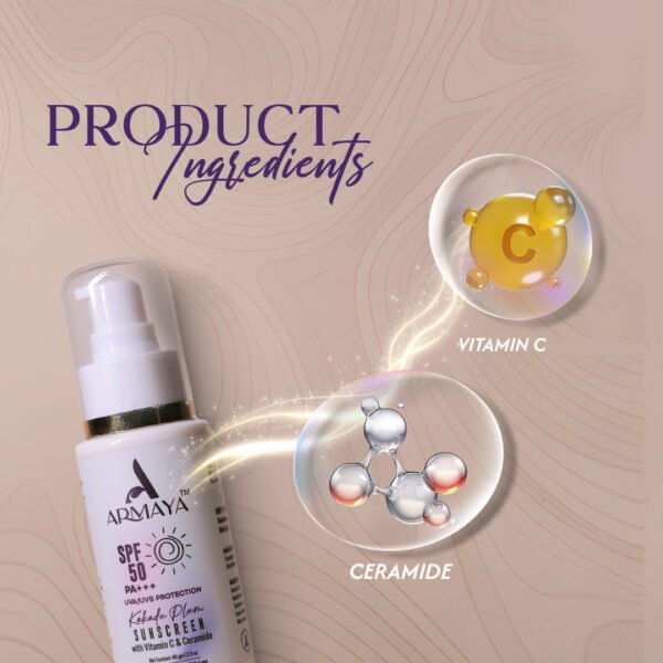 Kakadu plum Sunscreen - with vitamin C & ceramide - Image 5